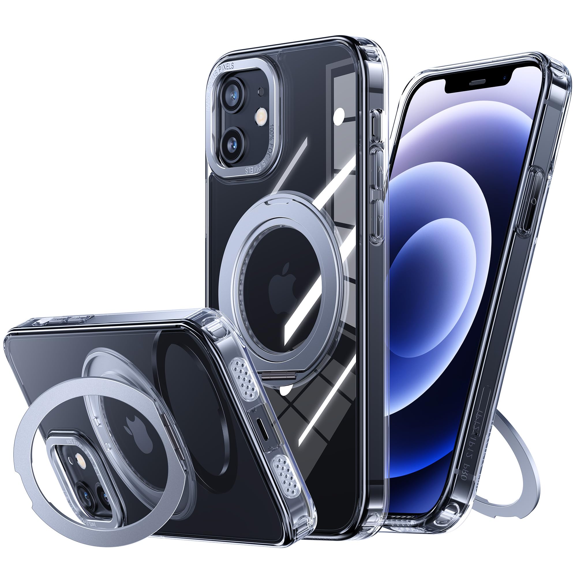 Amazon.co.jp: NIMASO iPhone 12/12pro 用 ケース 縦横両対応